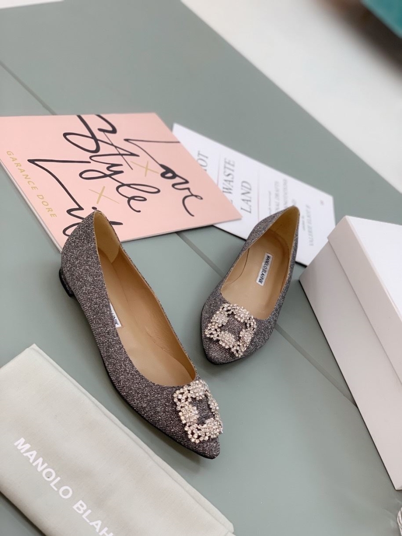 Manolo Blahnik flat shoes